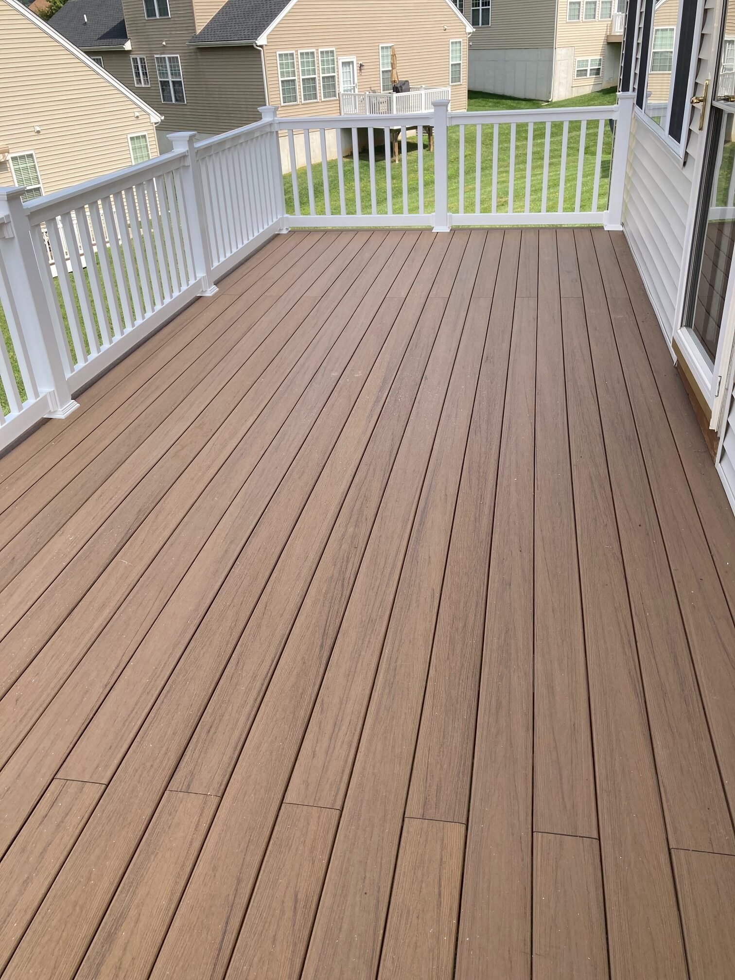 Deck customization options for bespoke designs and superior finishes