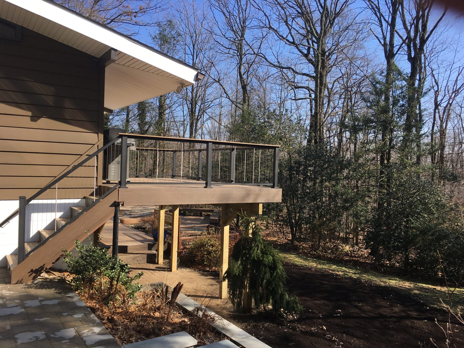 Deck design and build services for modern and functional outdoor spaces